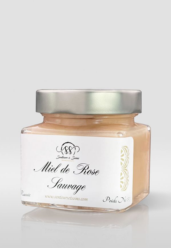 miel de rose sauvage naturel de Russie