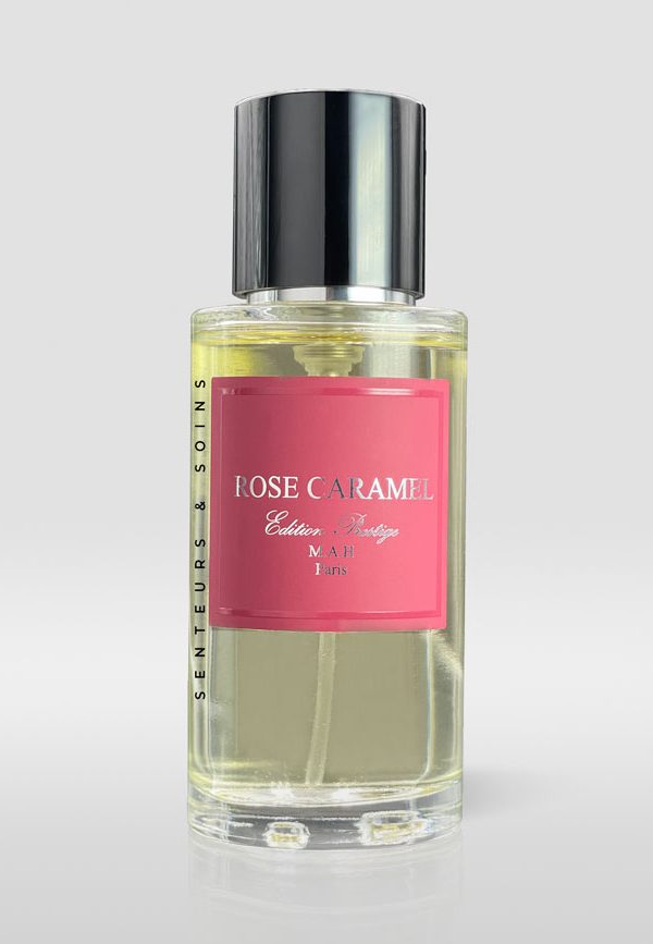 parfum rose caramel MAH Paris